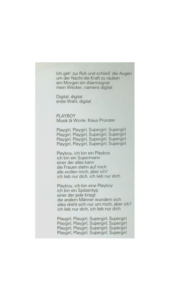 ZWEISAMKEIT (IST DIE SCHÖN'RE ZEIT) (1982), изображение 17