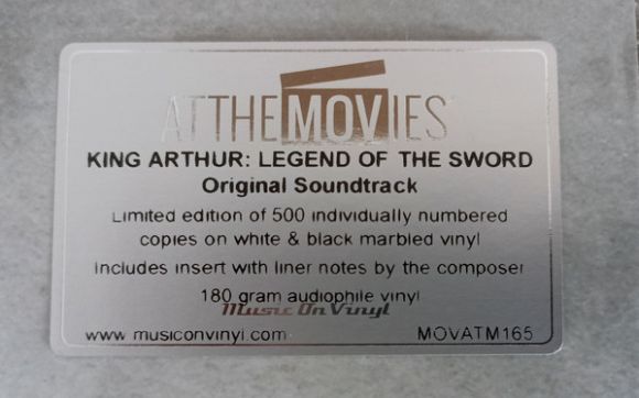 KING ARTHUR: LEGEND OF THE SWORD - ORIGINAL MOTION PICTURE SOUNDTRACK (2023), изображение 2