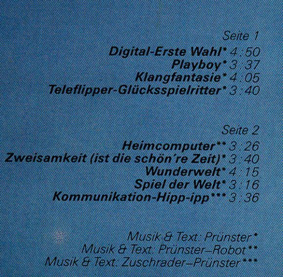 ZWEISAMKEIT (IST DIE SCHÖN'RE ZEIT) (1982), изображение 6