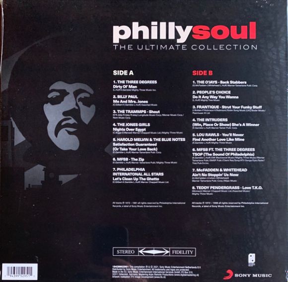 PHILLY SOUL - THE ULTIMATE COLLECTION (LIMITED EDITION, COLOURED BLUE VINYL) (2018), изображение 3