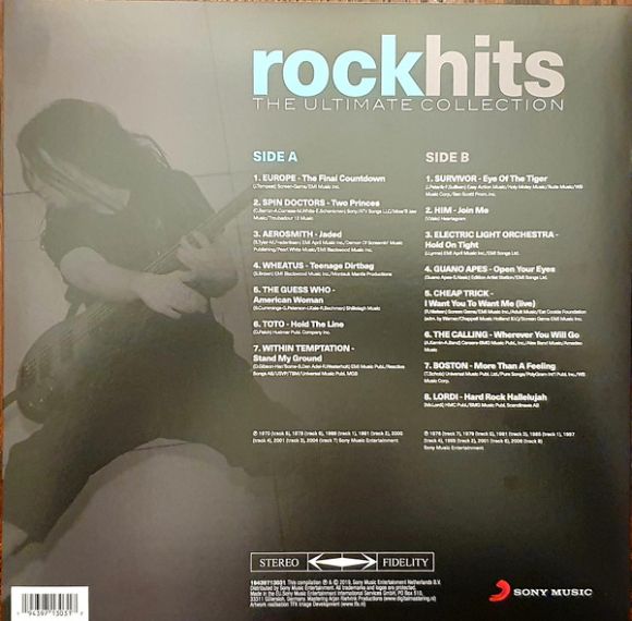 ROCK HITS - THE ULTIMATE COLLECTION (2019), изображение 2