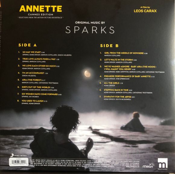 ANNETTE (SOUNDTRACK/COLOURED) (2021), изображение 2