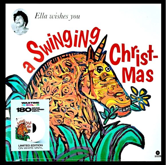 ELLA WISHES YOU A SWINGING CHRISTMAS (2021, WAXTIME IN COLOR) WHITE