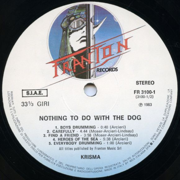 NOTHING TO DO WITH THE DOG (1983), изображение 4