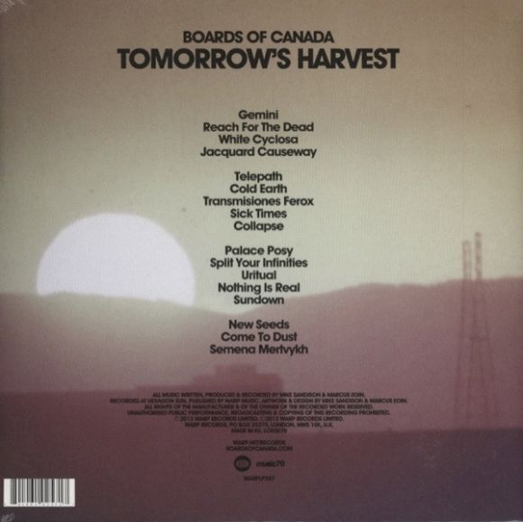 TOMORROW'S HARVEST (2013), изображение 2