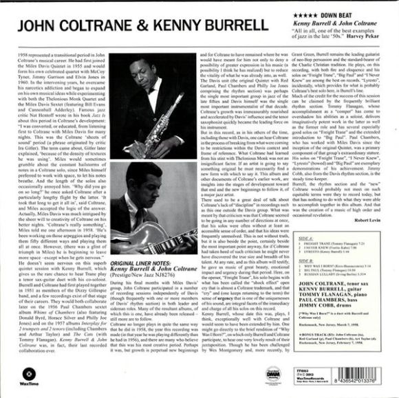 JOHN COLTRANE & KENNY BURRELL (2013), изображение 2