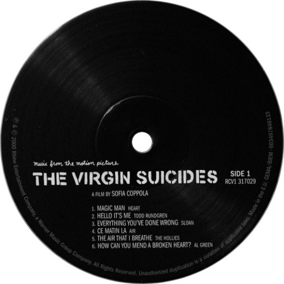 THE VIRGIN SUICIDES (MUSIC FROM THE MOTION PICTURE) (2020), изображение 3