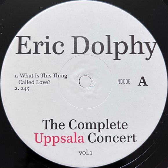 THE COMPLETE UPPSALA CONCERT VOL. 1 (2019), изображение 3