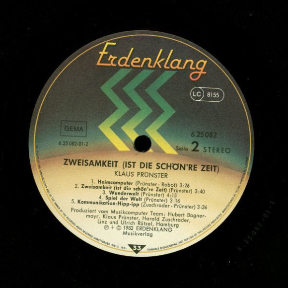 ZWEISAMKEIT (IST DIE SCHÖN'RE ZEIT) (1982), изображение 14