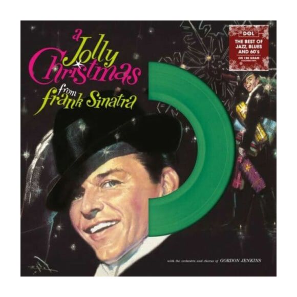JOLLY CHRISTMAS (GREEN VINYL, ORIGINAL ARTWORK, DIE-CUT COVER)