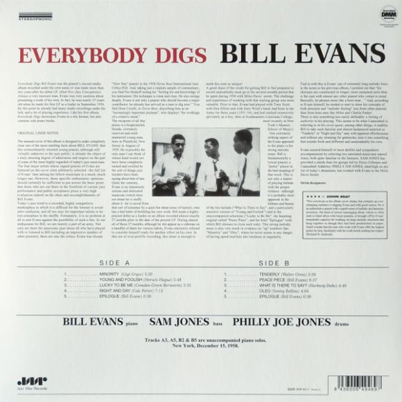 EVERYBODY DIGS BILL EVANS (2009), изображение 2