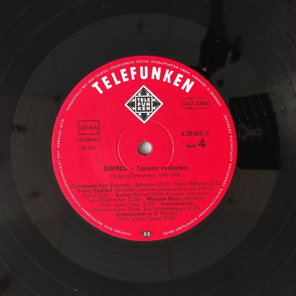 SWING TANZEN VERBOTEN REICHSKULTURKAMMER, изображение 4