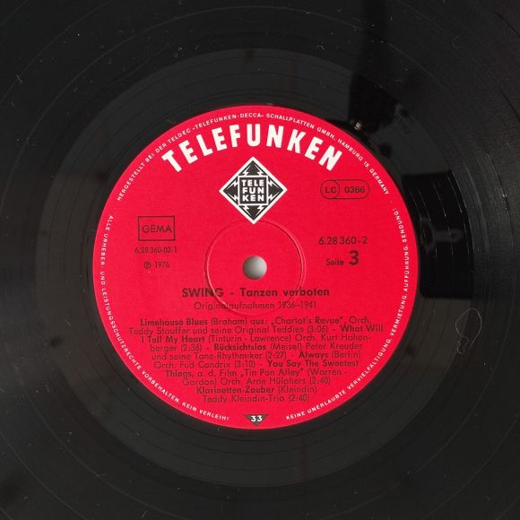 SWING TANZEN VERBOTEN REICHSKULTURKAMMER, изображение 3