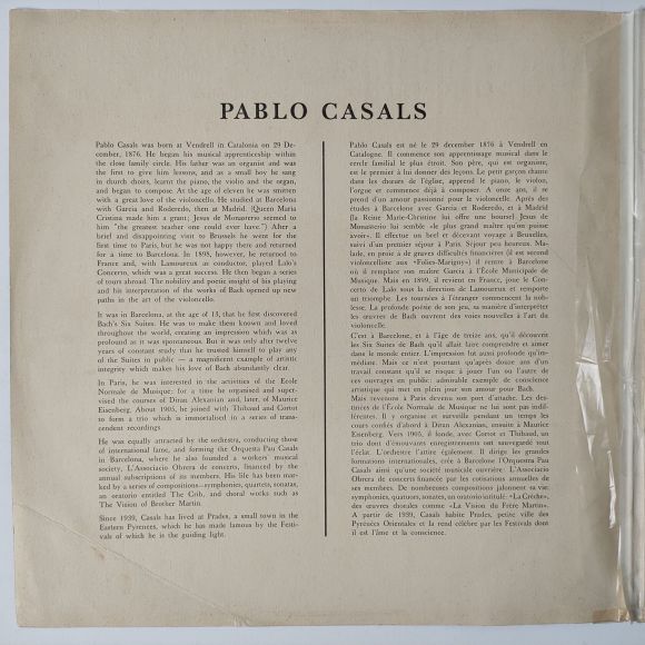 PABLO CASALS IV, изображение 6