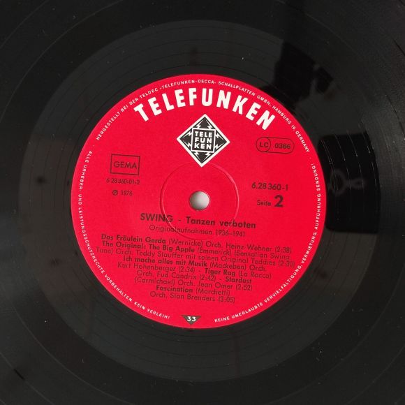 SWING TANZEN VERBOTEN REICHSKULTURKAMMER, изображение 5