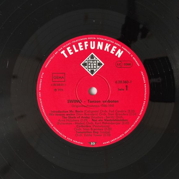 SWING TANZEN VERBOTEN REICHSKULTURKAMMER, изображение 2