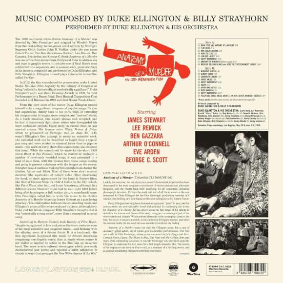 OTTO PREMINGER'S ANATOMY OF A MURDER (ORIGINAL SOUNDTRACK), изображение 2