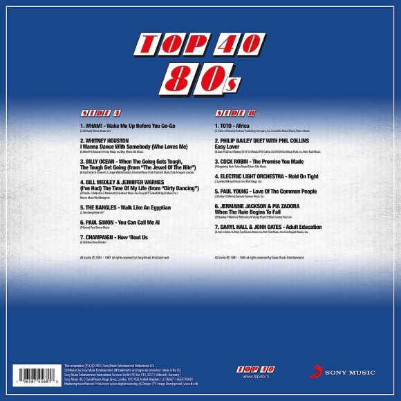 TOP 40 - 80S, изображение 2