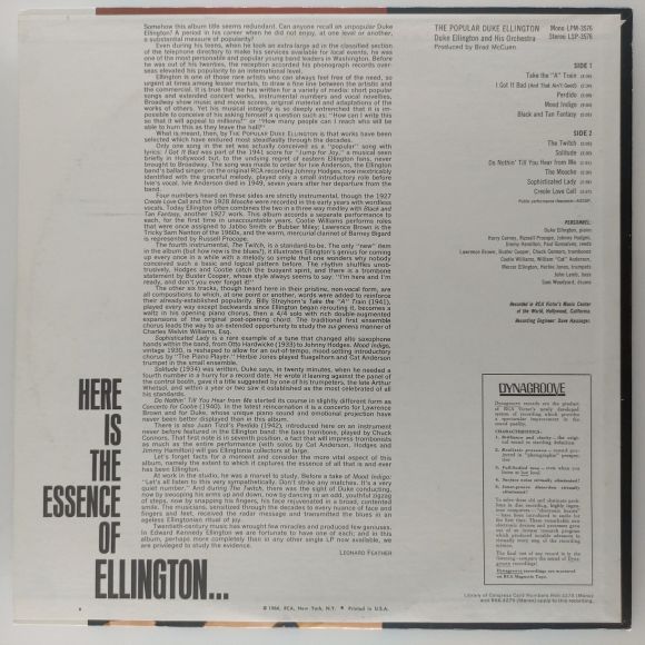 THE POPULAR DUKE ELLINGTON, изображение 2