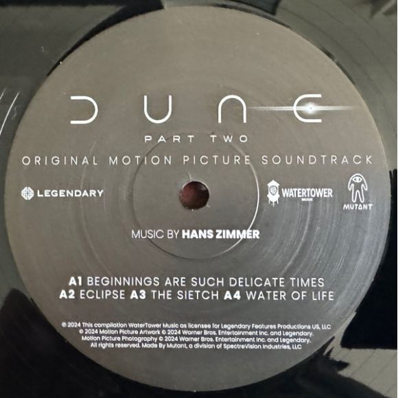 DUNE: PART TWO (ORIGINAL MOTION PICTURE SOUNDTRACK), изображение 3