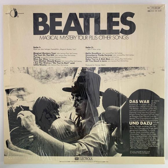 MAGICAL MYSTERY TOUR PLUS OTHER SONGS, изображение 2