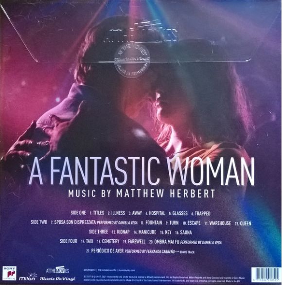 A FANTASTIC WOMAN (2LP/LTD/COLOURED/SOUNDTRACK) (2021), изображение 2