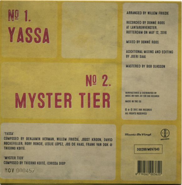 YASSA / MYSTER TIER 7, 45 RPM (2017), изображение 2