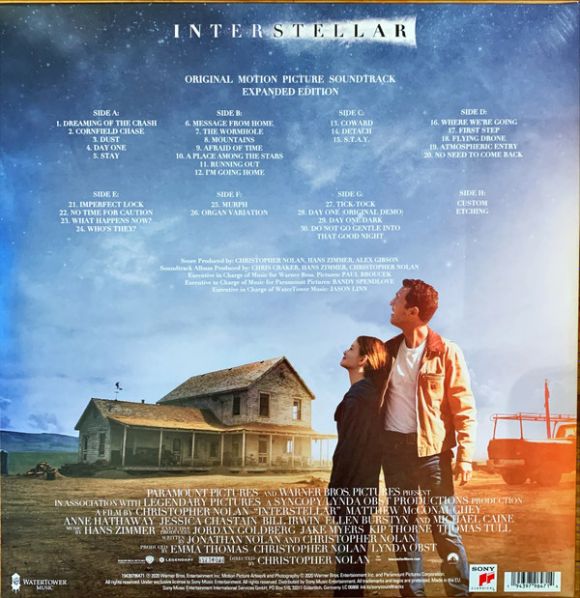 INTERSTELLAR (ORIGINAL MOTION PICTURE SOUNDTRACK) (2020), изображение 3