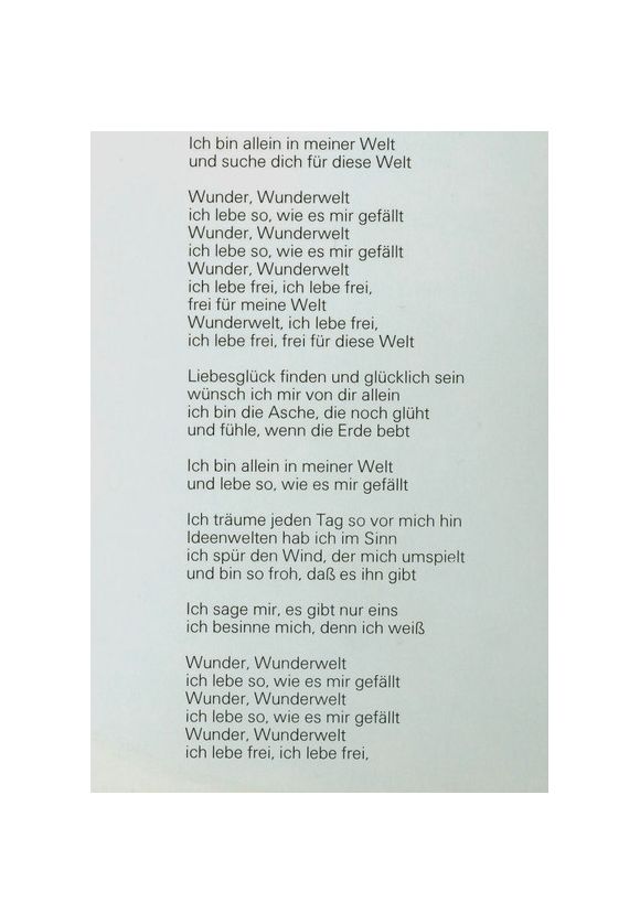 ZWEISAMKEIT (IST DIE SCHÖN'RE ZEIT) (1982), изображение 25